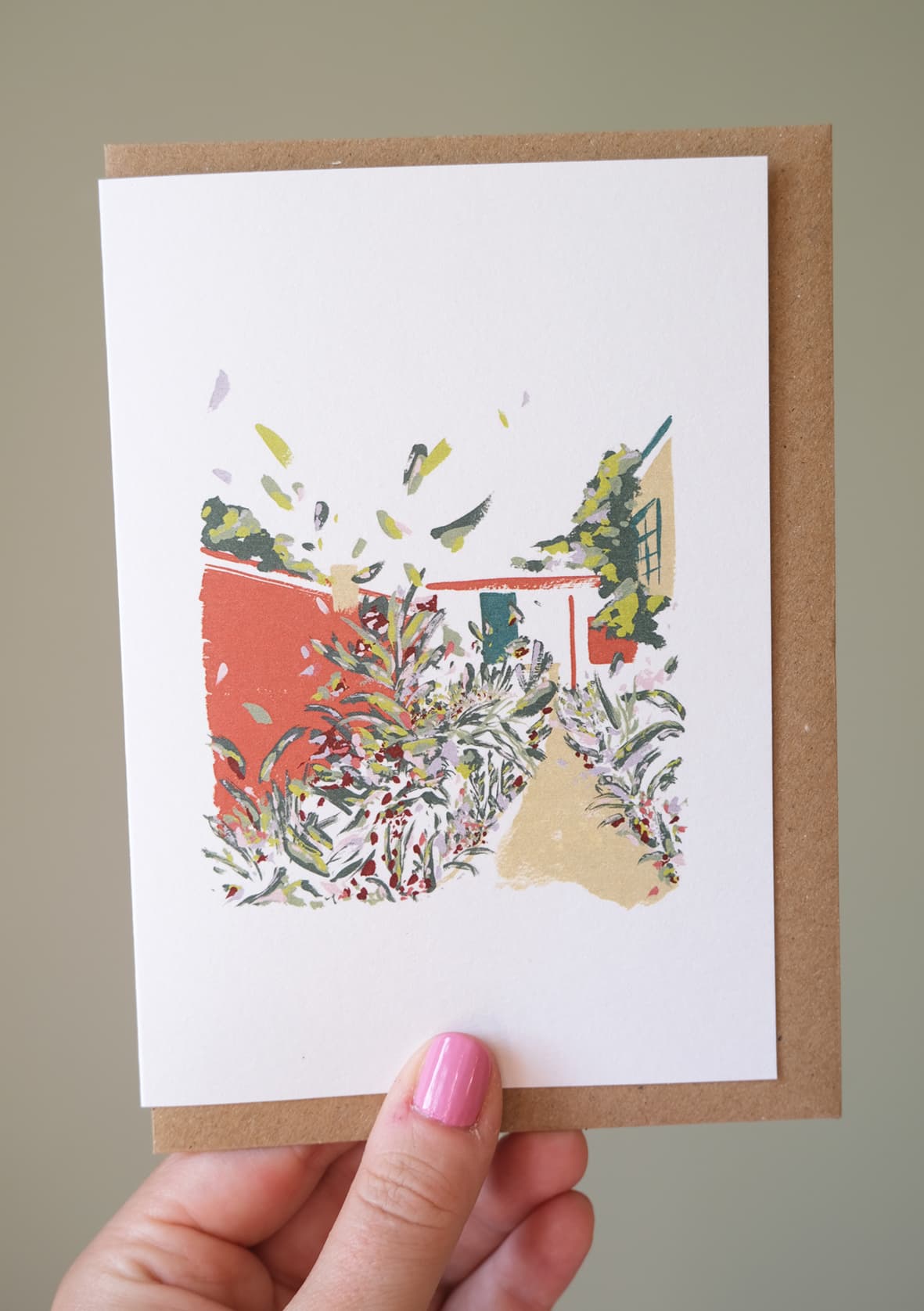 Walled Garden abstract art print