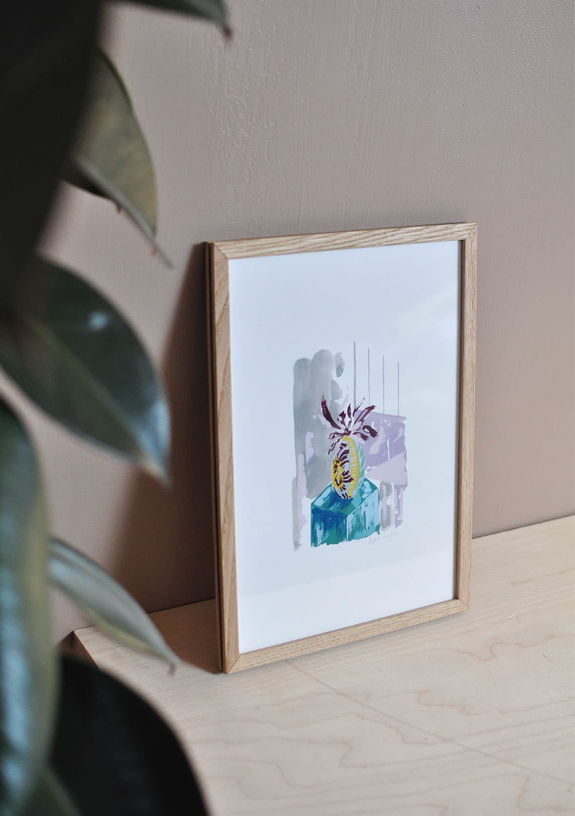 Still Vase abstract art print