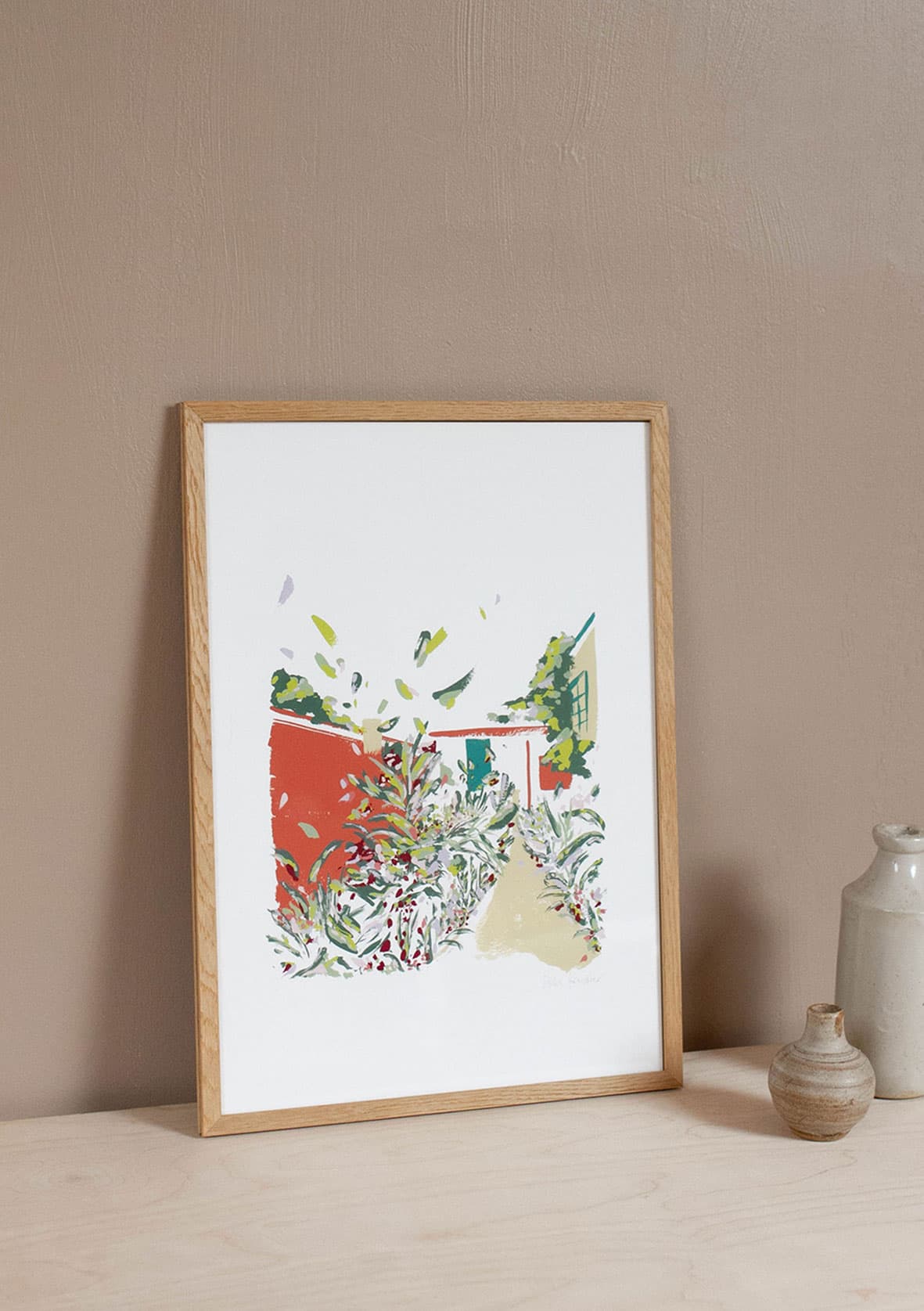 Walled Garden abstract art print